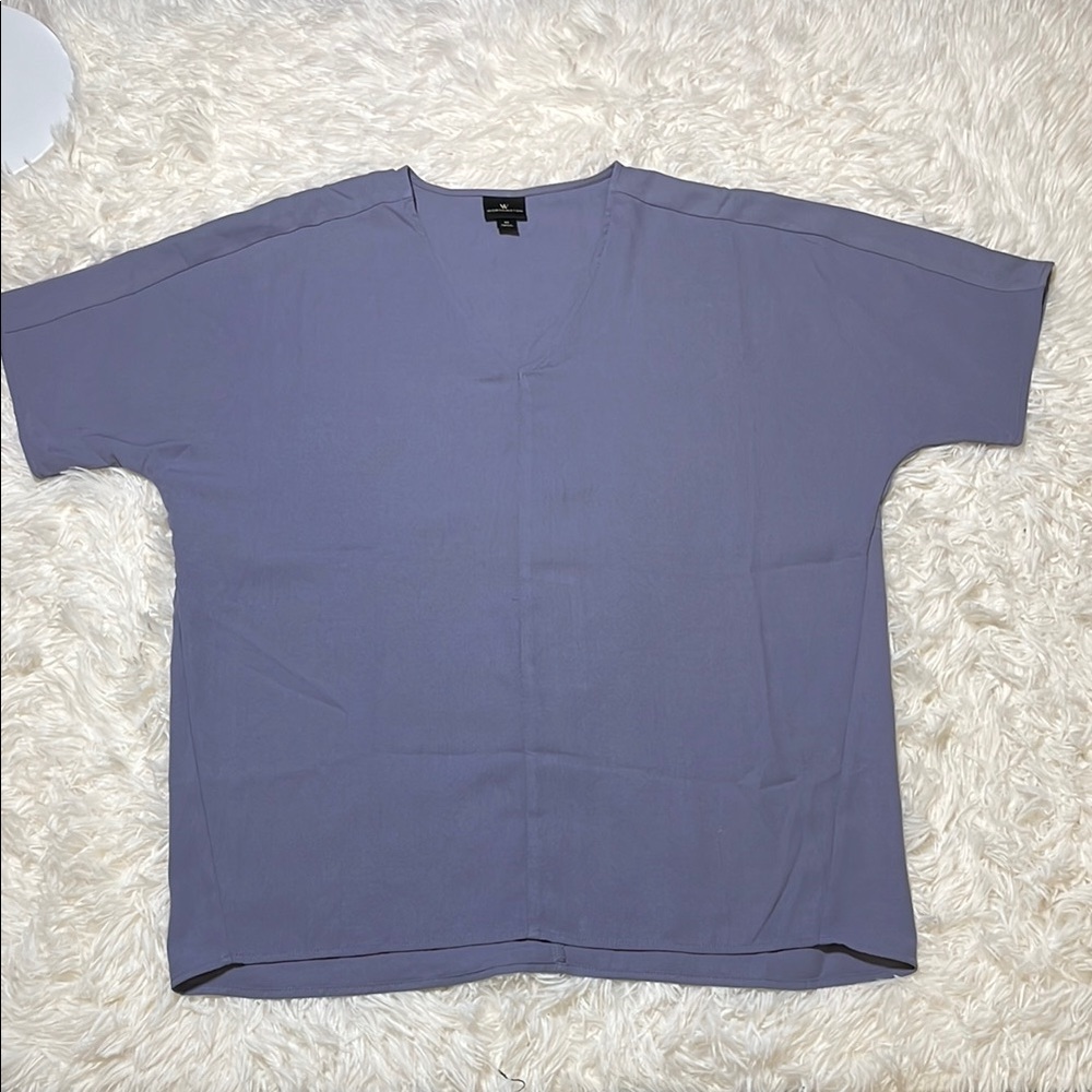 ☀️Worthington Purple Blouse Elegant Top